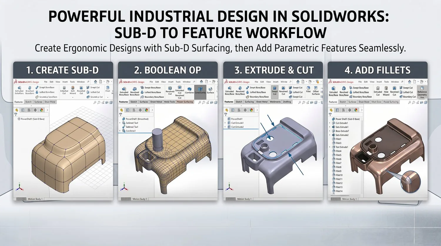 Industrial Design in SOLIDWORKS