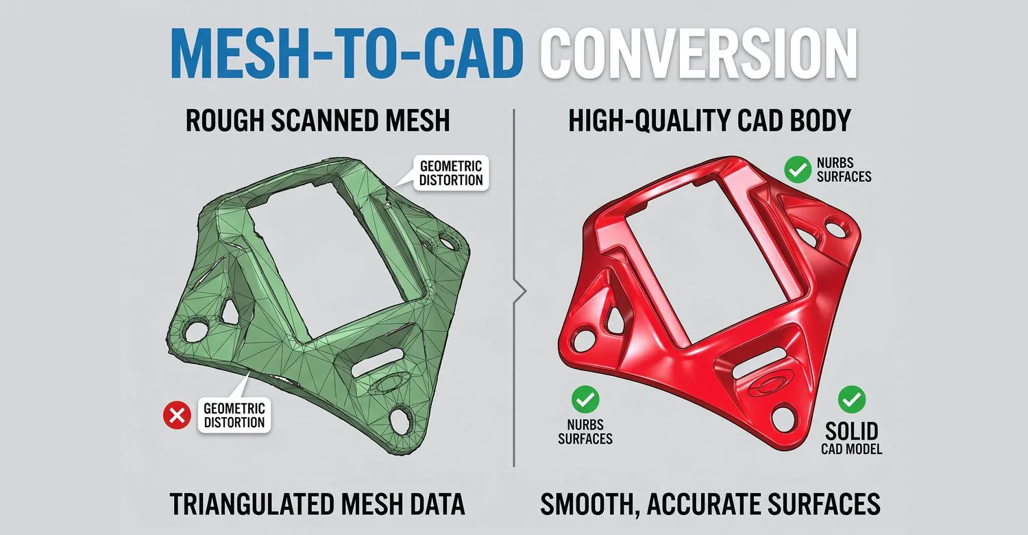 Mesh-to-CAD
